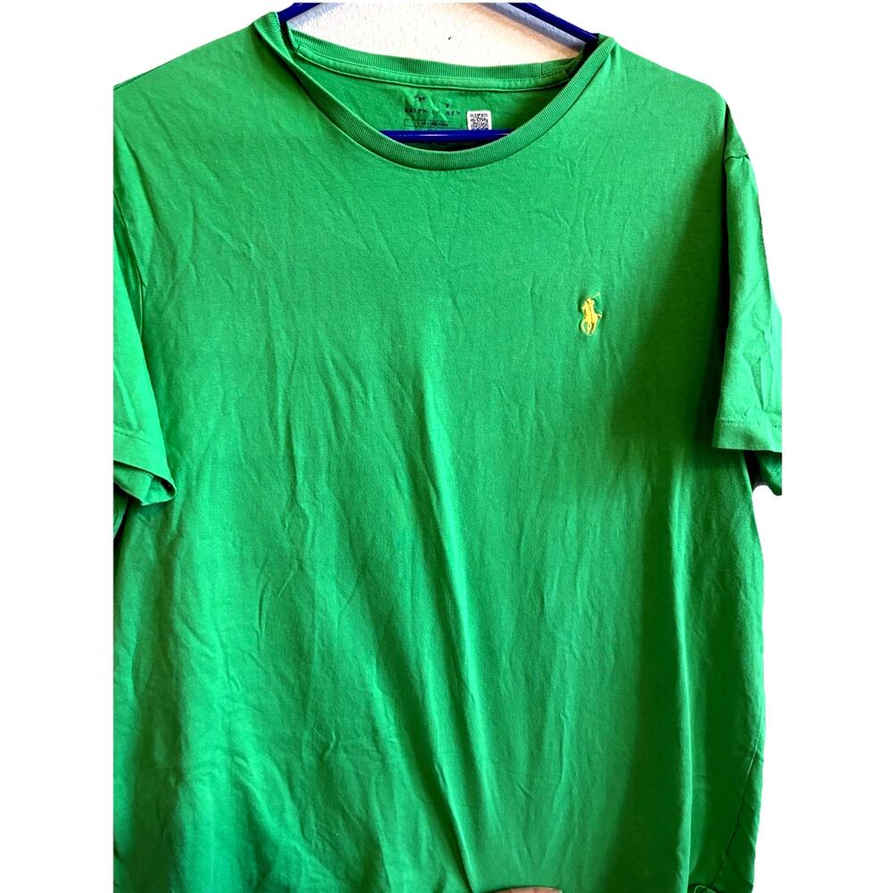 Polo Ralph Lauren Crewneck T-shirt Green St Pattys Day Preppy Pony Logo Mens L